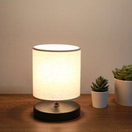 Opviq Lámpara de Mesa AYD-3160 Crema